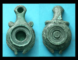 Lamp, Bronze, ca. 1st-3rd Cent, Sold!